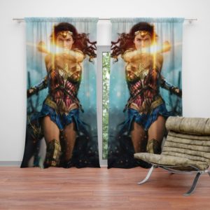 Wonder Woman Diana Prince Gal Gadot Curtain
