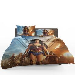 Wonder Woman Gal Gadot Duvet Cover Set