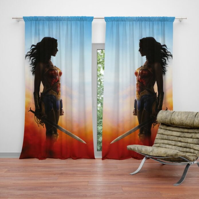 Wonder Women Teen Girls Curtain