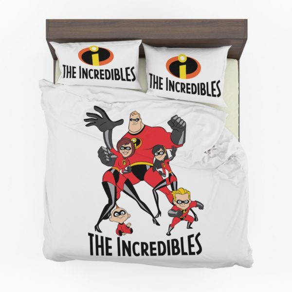 the incredibles Movie themed bedding set (1)
