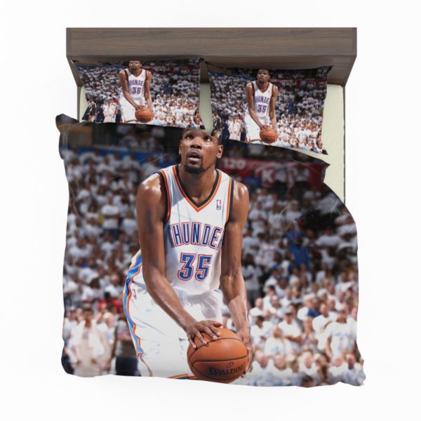 Kevin Durant Basketball Oklahoma City Thunder NBA Bedding Set2