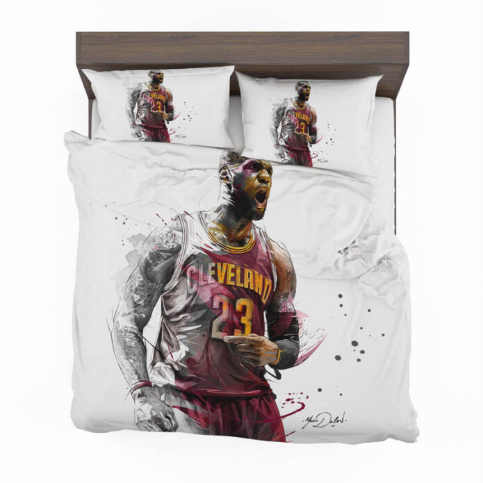 Lebron James Basketball Nba Bedding Set