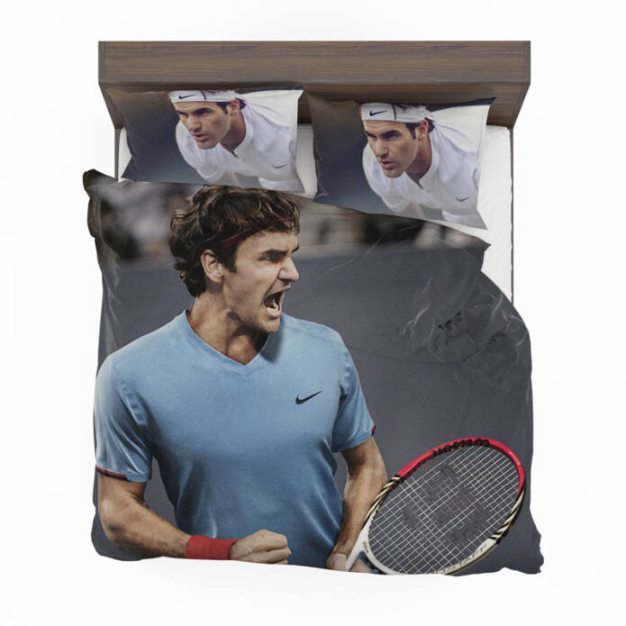 Roger Federer Wimbledon Tennis Bedding Set