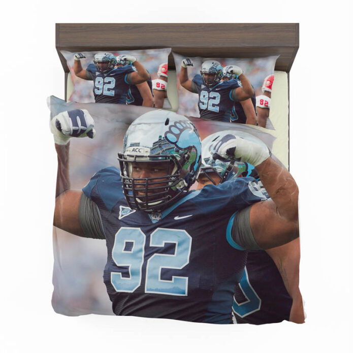 Sylvester Williams North Carolina Detroit Lions Nfl Bedding Set