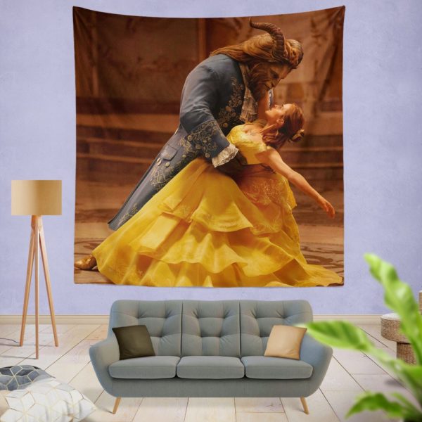 Beauty And The Beast Movie Emma Watson Wall Hanging Tapestry