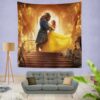 Beauty and the Beast Movie Wall Hanging Tapestry