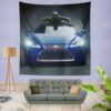 Black Panther Lexus LC Wall Hanging Tapestry