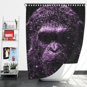 Caesar War For The Planet Of The Apes Shower Curtain
