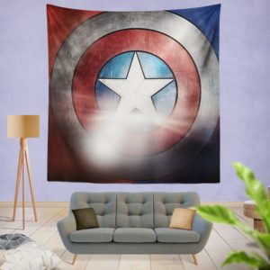 Captain America Shield American Marvel Wall Hanging Tapestry