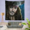 Captain Jack Sparrow Johnny Depp Wall Hanging Tapestry