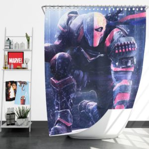 DC Comics Deathstroke Shower Curtain