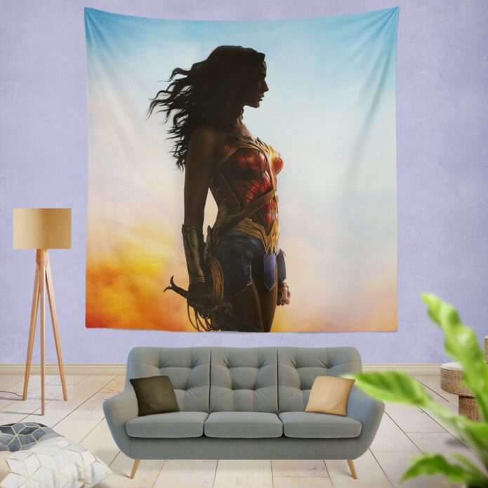 Dc Comics Wonder Woman Movie Wall Hanging Tapestry