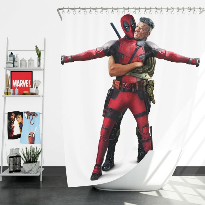 Deadpool 2 Josh Brolin Cable Shower Curtain