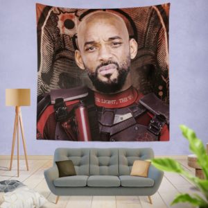 Deadshot Suicide Squad Movie Will Smith Wall Hanging Tapestry