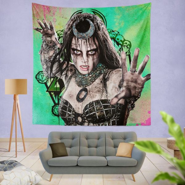 Enchantress Suicide Squad June Moone Wall Hanging Tapestry