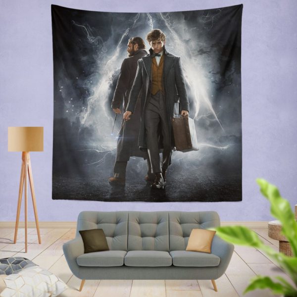 Fantastic Beasts The Crimes of Grindelwald Wall Hanging Tapestry