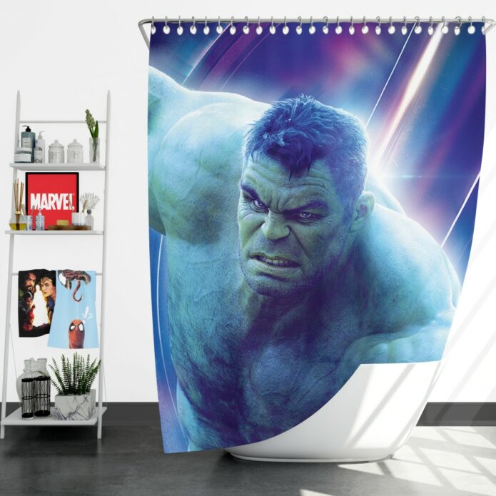 Hulk Avengers Infinity War Mark Ruffalo Bruce Banner Shower Curtain