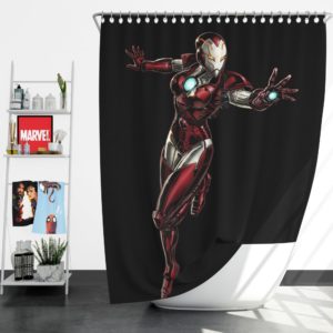 Marvel Comics Iron Woman Shower Curtain