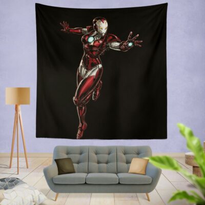 Marvel Comics Iron Woman Wall Hanging Tapestry
