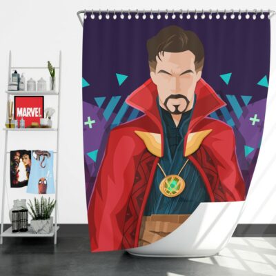Marvel Super Hero Doctor Strange Movie Shower Curtain