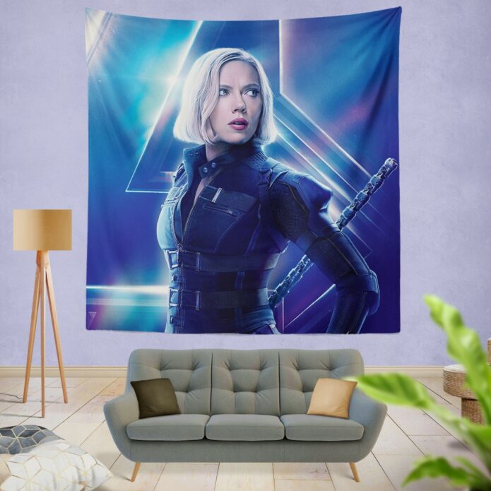 Natasha Romanoff Black Widow Marvel Avenger Wall Hanging Tapestry
