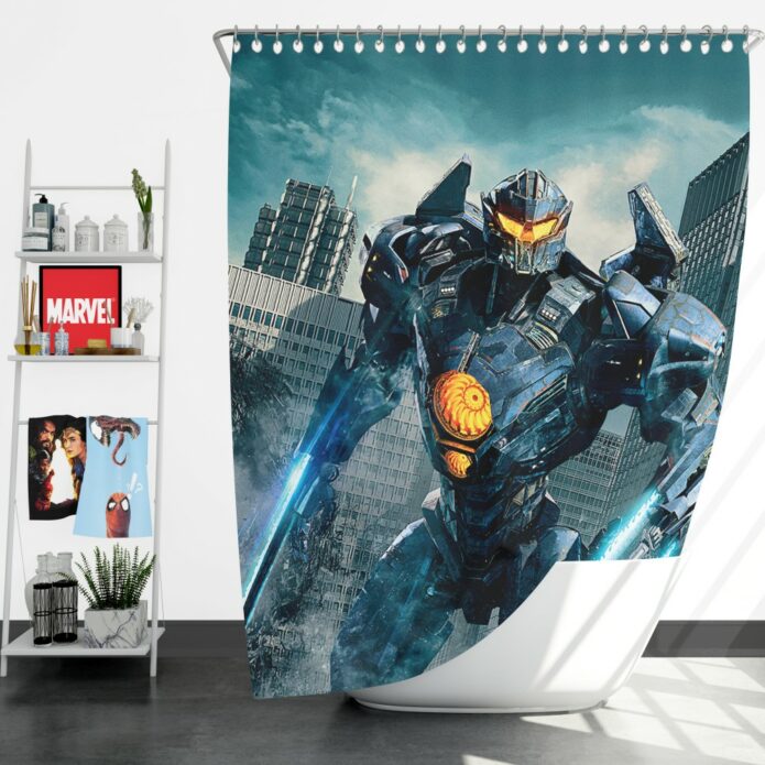 Pacific Rim Uprising Gipsy Avenger Shower Curtain