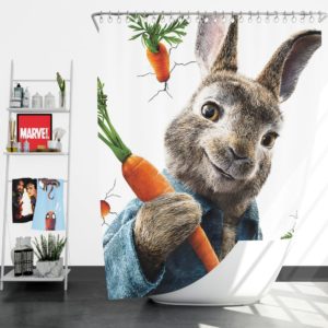 Peter Rabbit Animation Movie Shower Curtain