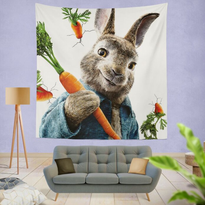 Peter Rabbit Animation Movie Wall Hanging Tapestry