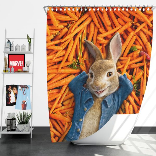 Peter Rabbit Movie Shower Curtain