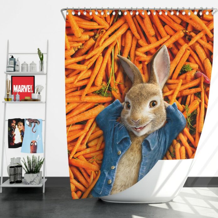 Peter Rabbit Movie Shower Curtain