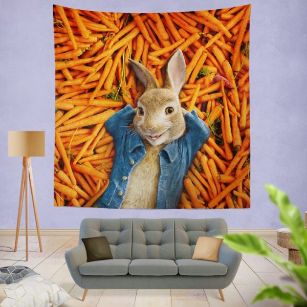 Peter Rabbit Movie Wall Hanging Tapestry