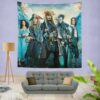 Pirates of the Caribbean Dead Men Wall Hanging Tapestry