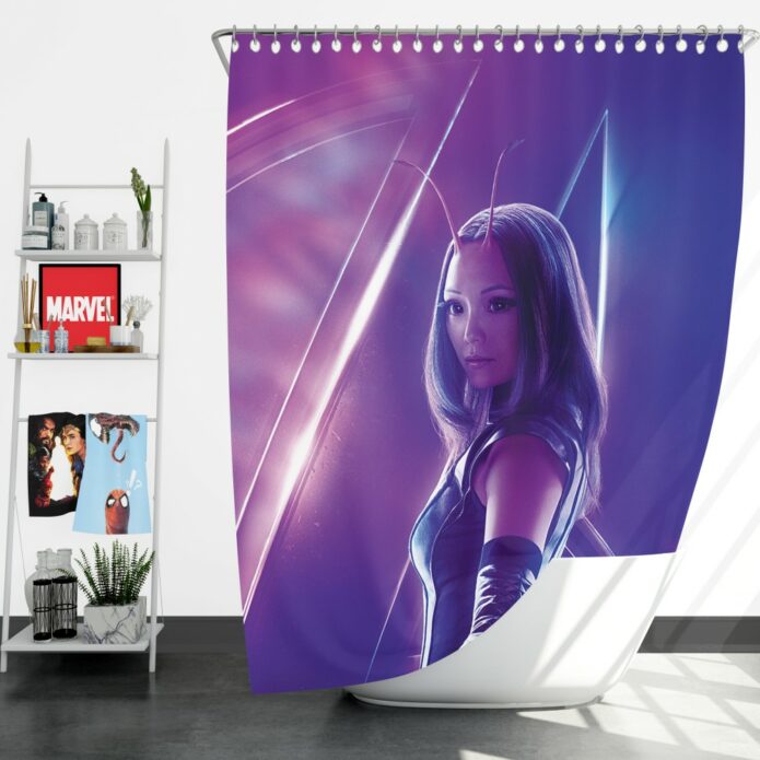 Pom Klementieff Mantis Avengers Infinity War Shower Curtain