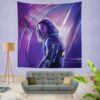 Sebastian Stan Bucky Barnes White Marvel Avenger Wall Hanging Tapestry