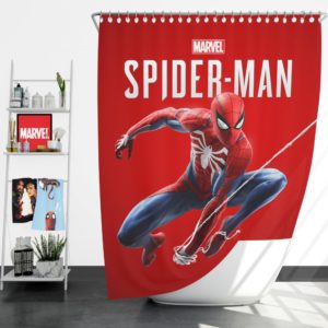 Spider Man Comics Marvel Avengers Shower Curtain