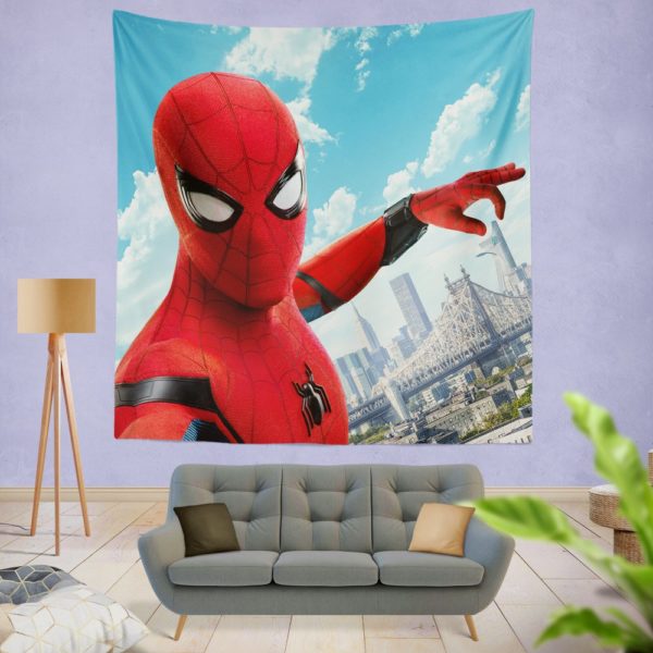 Spider Man Home Coming Wall Hanging Tapestry