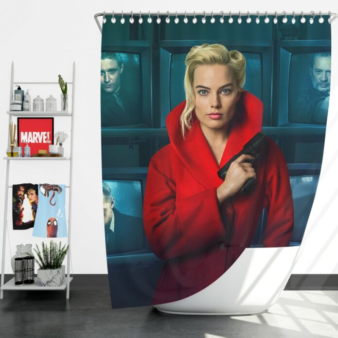 Terminal Margot Robbie Shower Curtain