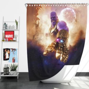 Thanos Avengers Infinity War Shower Curtain