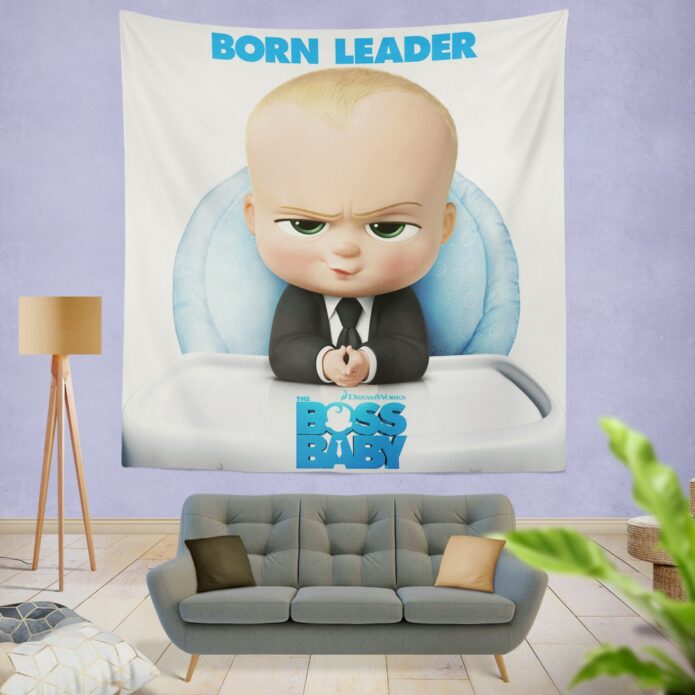 The Boss Baby Animation Movies Wall Hanging Tapestry