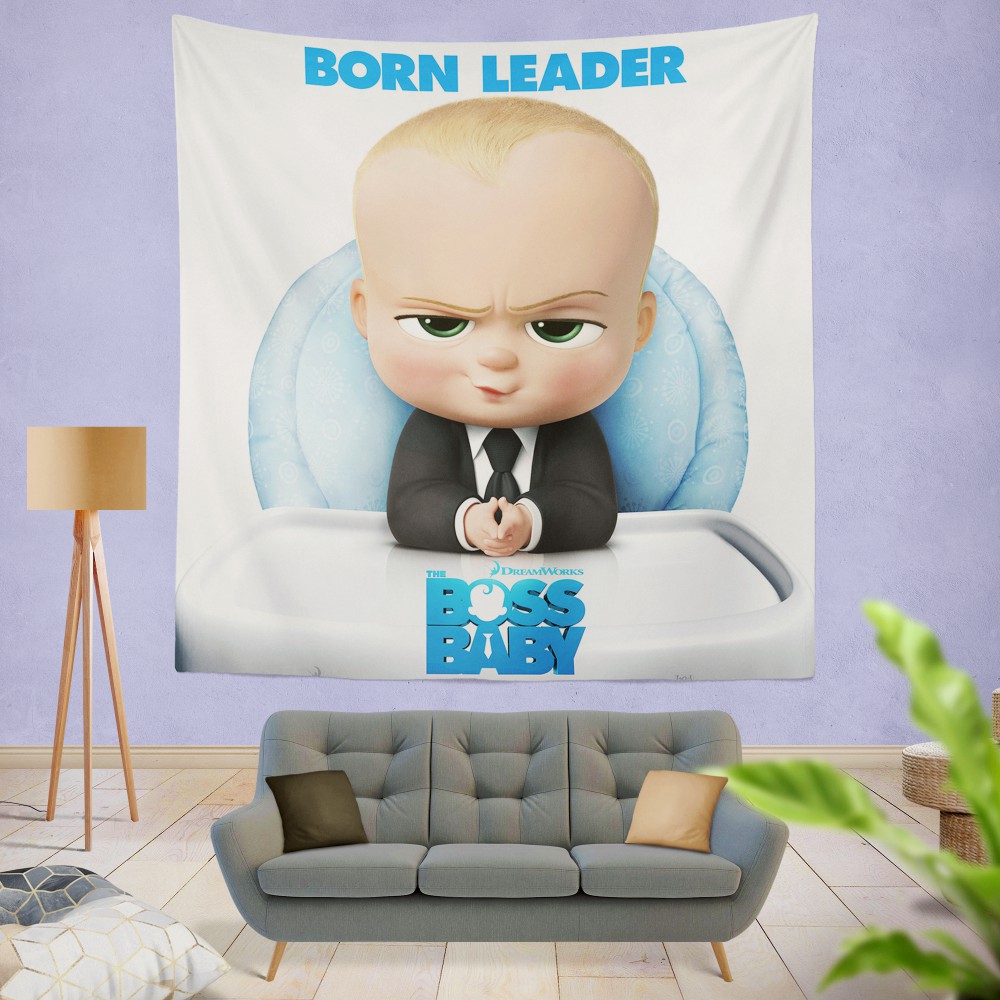 The Boss Baby Animation Movies Wall Hanging Tapestry ...