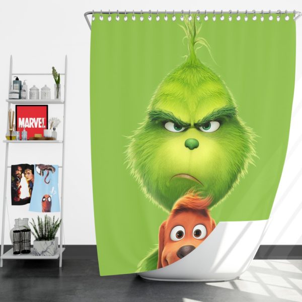 The Grinch Movie Shower Curtain