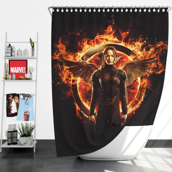 The Hunger Games Movie Shower Curtain