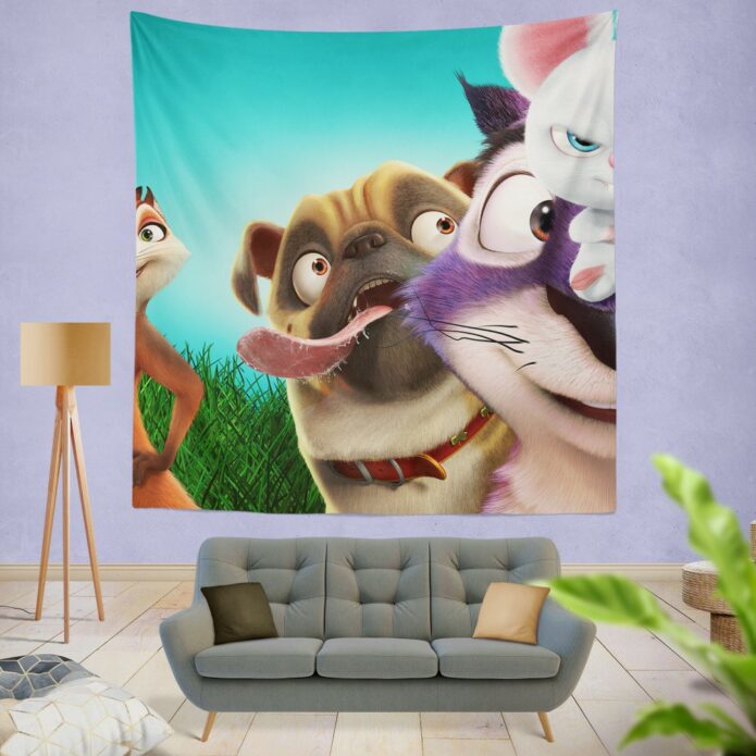 The Nut Job 2 Nutty By Nature Animation Film Wall Hanging Tapestry