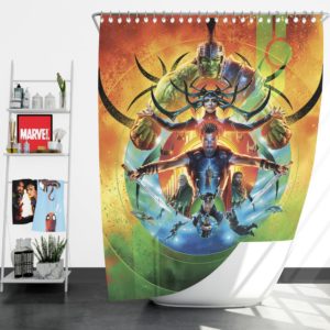 Thor Ragnarok Marvel Cinematic Universe's Shower Curtain