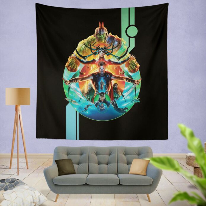 Thor Ragnarok Movie Wall Hanging Tapestry