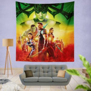 Thor Ragnarok Super Heroes Movie Wall Hanging Tapestry
