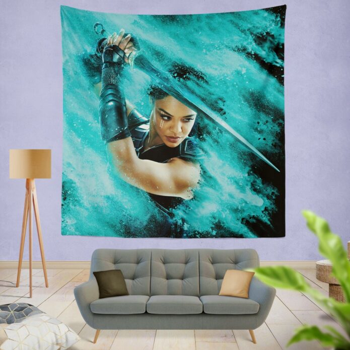 Thor Ragnarok Valkyrie Tessa Thompson Wall Hanging Tapestry