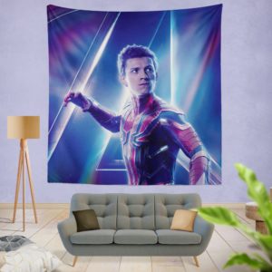 Tom Holland Peter Parker Spider Man Wall Hanging Tapestry