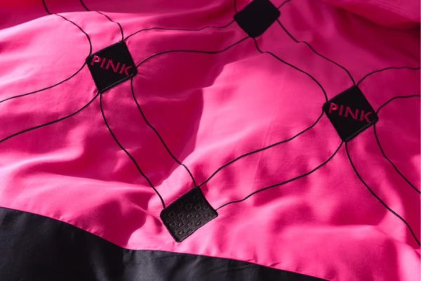 Victorias Secret Pink Embroidery Egyptian Cotton Bedding Set Model 3 5