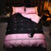 Victorias Secret Pink Embroidery Egyptian Cotton Bedding Set Model 5 1